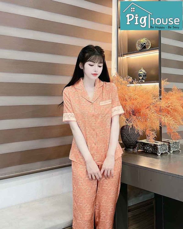 Bộ dài cộc Pijama chữ the mum