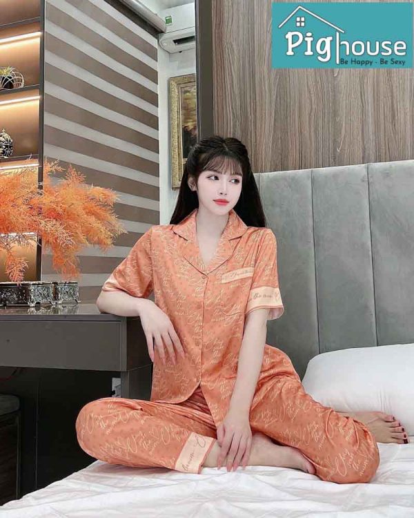 Bộ dài cộc Pijama chữ the mum