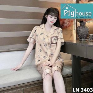 Bộ Pijama ngố chữ Gucci