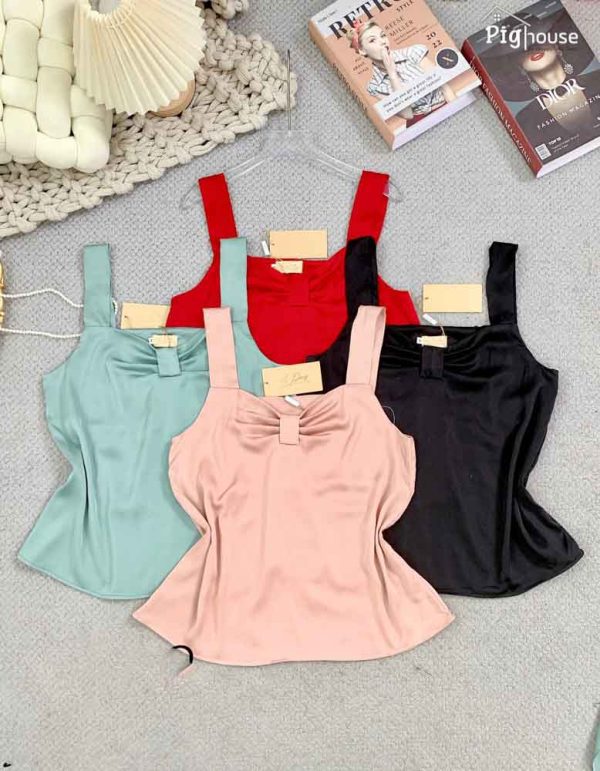 Bộ Pijama Yếm kèm nơ xinh