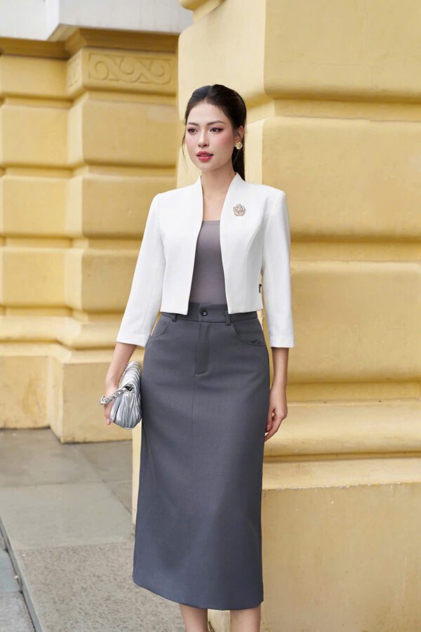 Áo Vest Ngắn LUPERI Thanh Lịch