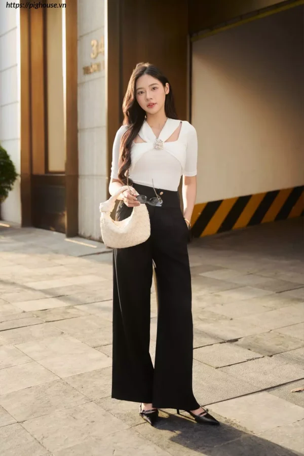 ao thun nhu om dang cutout