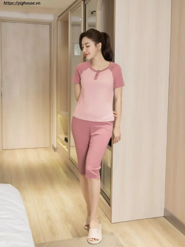 Bộ lửng mặc nhà tăm lạnh cổ trụ Cardina