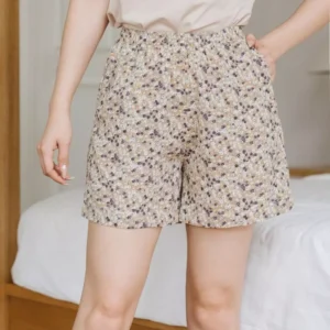 Quần Đùi Nữ Mặc Nhà Cát Hàn Cardina