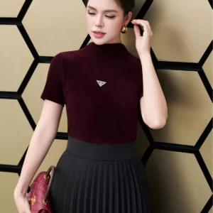 Ao giu nhiet LUPERI co leo tay ngan